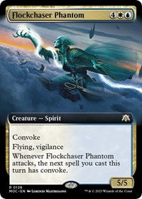 Flockchaser Phantom (Extended Art) (128) [Commander: March of the Machine]