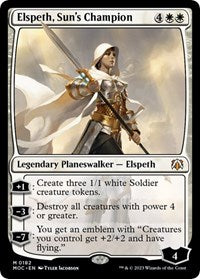 Elspeth, Sun's Champion (182) [Commander: March of the Machine]
