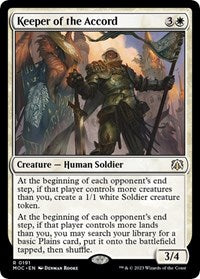 Keeper of the Accord (191) [Commander: March of the Machine]