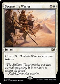 Secure the Wastes (203) [Commander: March of the Machine]