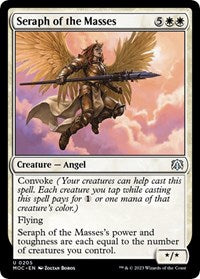 Seraph of the Masses (205) [Commander: March of the Machine]