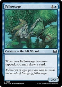 Fallowsage (223) [Commander: March of the Machine]
