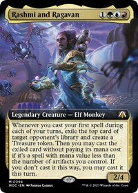 Rashmi and Ragavan (Extended Art) (94) [Commander: March of the Machine]