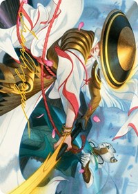 Cut Short Art Card (Gold-Stamped Signature) (3) [Art Series: March of the Machine]