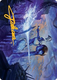 Ephara, Ever-Sheltering Art Card (Gold-Stamped Signature) (8) [Art Series: March of the Machine]