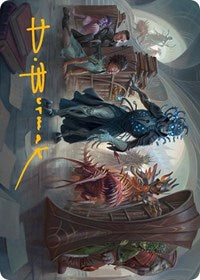 Invasion of Arcavios Art Card (Gold-Stamped Signature) (11) [Art Series: March of the Machine]
