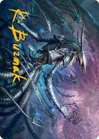 Jin-Gitaxias Art Card (Gold-Stamped Signature) (13) [Art Series: March of the Machine]