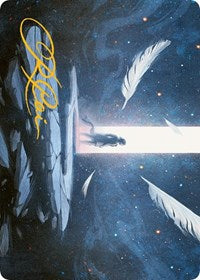 Moment of Truth Art Card (Gold-Stamped Signature) (14) [Art Series: March of the Machine]