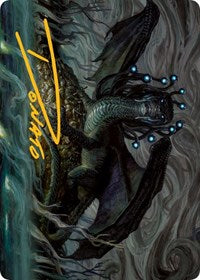 Oculus Whelp Art Card (Gold-Stamped Signature) (15) [Art Series: March of the Machine]