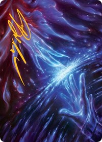 Transcendent Message Art Card (Gold-Stamped Signature) (19) [Art Series: March of the Machine]