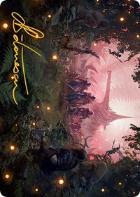 Invasion of Eldraine Art Card (Gold-Stamped Signature) (24) [Art Series: March of the Machine]