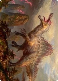Etali, Primal Conqueror Art Card (31) [Art Series: March of the Machine]