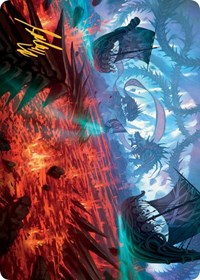 Invasion of Kaldheim Art Card (Gold-Stamped Signature) (33) [Art Series: March of the Machine]