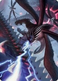 Defiant Thundermaw Art Card (35) [Art Series: March of the Machine]