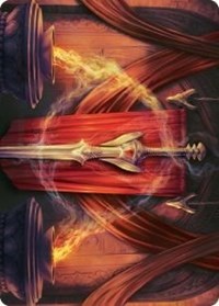 Ramosian Greatsword Art Card (37) [Art Series: March of the Machine]