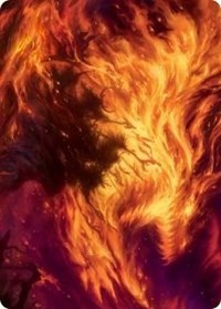 Stoke the Flames Art Card (38) [Art Series: March of the Machine]