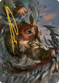 Borborygmos and Fblthp Art Card (42/81) (Gold-Stamped Signature) (42) [Art Series: March of the Machine]