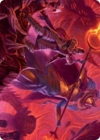 Djeru and Hazoret Art Card (44) [Art Series: March of the Machine]