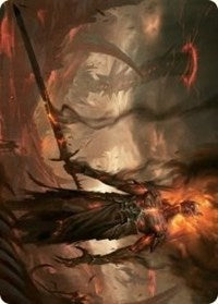 Ashen Reaper Art Card (46) [Art Series: March of the Machine]