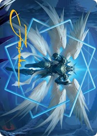 Vertex Paladin Art Card (Gold-Stamped Signature) (48) [Art Series: March of the Machine]