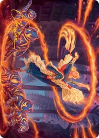 Joyful Stormsculptor Art Card (Gold-Stamped Signature) (49) [Art Series: March of the Machine]
