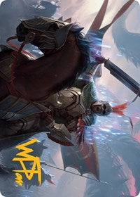 Marshal of Zhalfir Art Card (Gold-Stamped Signature) (50) [Art Series: March of the Machine]
