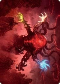 Omnath, Locus of All Art Card (51/81) (51) [Art Series: March of the Machine]