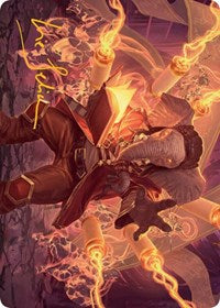 Quintorius, Loremaster Art Card (52/81) (Gold-Stamped Signature) (52) [Art Series: March of the Machine]