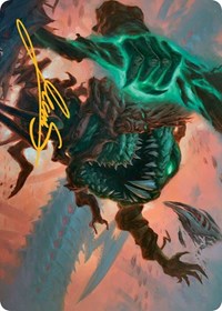 Yargle and Multani Art Card (Gold-Stamped Signature) (53) [Art Series: March of the Machine]