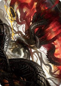 Realmbreaker, the Invasion Tree Art Card (Gold-Stamped Signature) (54) [Art Series: March of the Machine]
