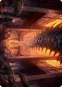 Bloodfell Caves Art Card (55) [Art Series: March of the Machine]