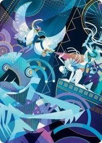 Errant and Giada Art Card (59) [Art Series: March of the Machine]