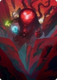 Omnath, Locus of All Art Card (62/81) (62) [Art Series: March of the Machine]