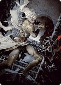 Thalia, Guardian of Thraben Art Card (67) [Art Series: March of the Machine]