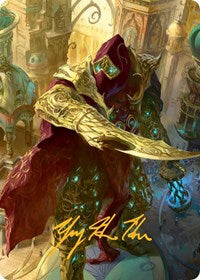 Baral, Chief of Compliance Art Card (Gold-Stamped Signature) (68) [Art Series: March of the Machine]