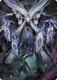 Horobi, Death's Wail Art Card (70) [Art Series: March of the Machine]