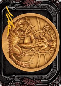 Captain Lannery Storm Art Card (Gold-Stamped Signature) (73) [Art Series: March of the Machine]