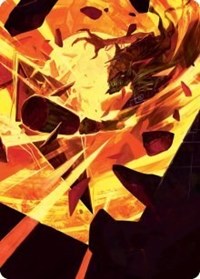 Zada, Hedron Grinder Art Card (75) [Art Series: March of the Machine]