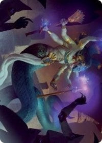 Imoti, Celebrant of Bounty Art Card (79) [Art Series: March of the Machine]