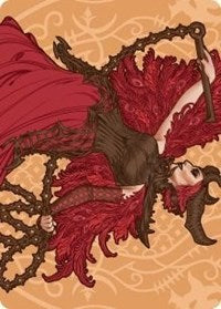 Judith, the Scourge Diva Art Card (80) [Art Series: March of the Machine]