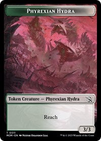 Phyrexian Hydra Token (0011) (11) [March of the Machine]