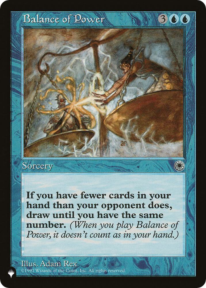Balance of Power [The List Reprints]