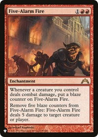 Five-Alarm Fire (91/249) [The List Reprints]