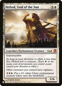 Heliod, God of the Sun (17/249) [The List Reprints]