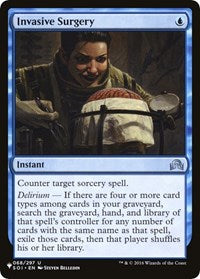 Invasive Surgery (068/297) [The List Reprints]