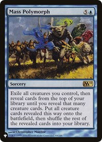 Mass Polymorph (64/249) [The List Reprints]