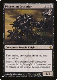 Phyrexian Crusader (50/155) [The List Reprints]