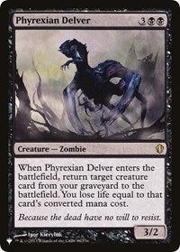 Phyrexian Delver (86/356) [The List Reprints]