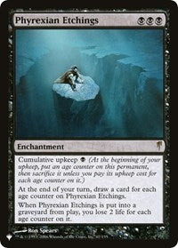Phyrexian Etchings (67/155) [The List Reprints]