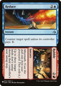 Reduce // Rubble (216/269) [The List Reprints]